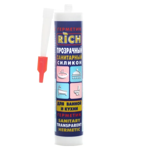силикон санитарный  RICH прозрачный